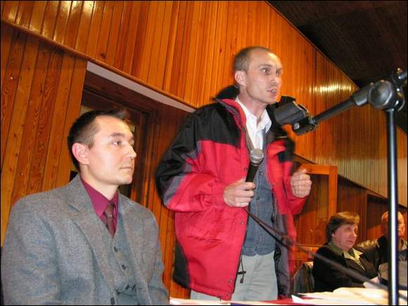 Zebranie w Kluczborku, m�wi expert Zbigniew Gelzok