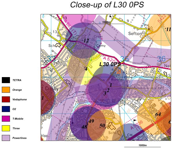 map of Buckley Hill, Sefton, Liverpool