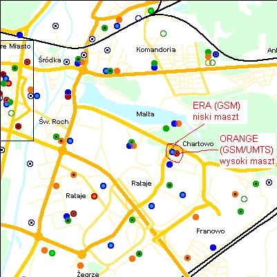 lokalizacja stacji na drukarni w. Wojciecha w Poznaniu