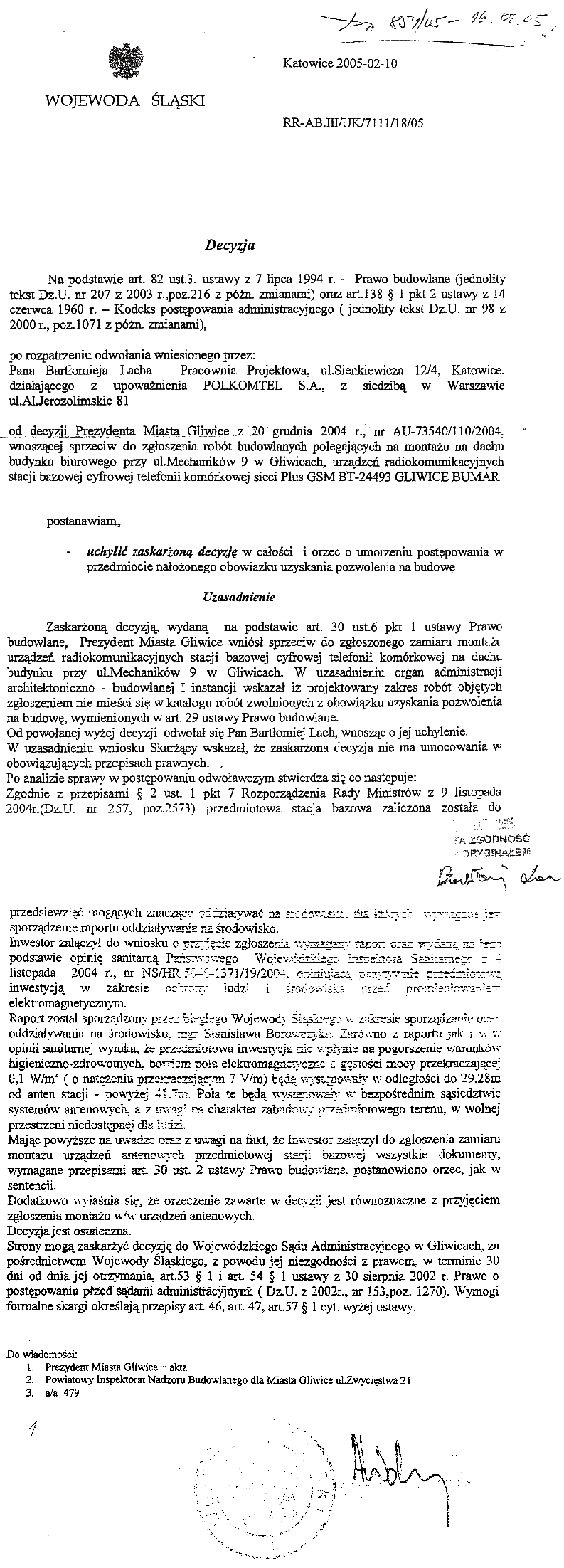 uchyli� zaskar�on� decyzj�